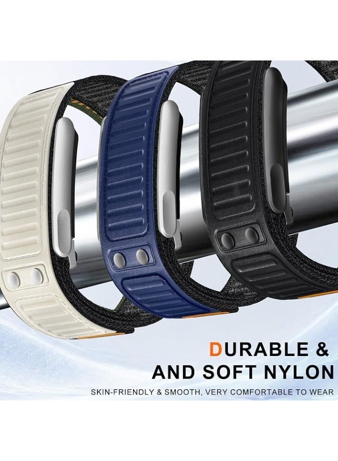 TEMPO Navigator Hybrid Nylon & Silicone Sport Replacement Strap Compatible for WHOOP 5.0 Life /MG – ECG Compatible Fitness Tracker, Breathable & Durable with Secure Slider Connector Band | NOT for Gen 4 - Image 4