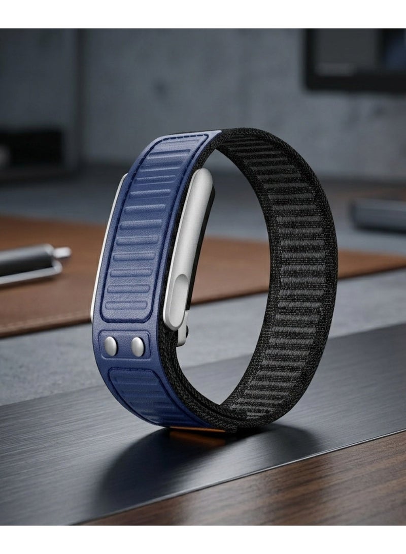 TEMPO Navigator Hybrid Nylon & Silicone Sport Replacement Strap Compatible for WHOOP 5.0 Life /MG – ECG Compatible Fitness Tracker, Breathable & Durable with Secure Slider Connector Band | NOT for Gen 4 - Image 5