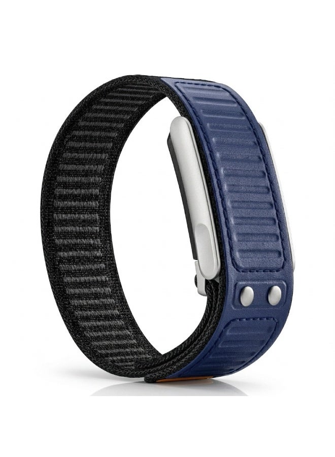 TEMPO Navigator Hybrid Nylon & Silicone Sport Replacement Strap Compatible for WHOOP 5.0 Life /MG | One & Peak Fitness Tracker, Breathable & Durable with Secure Slider Connector Band | NOT for Gen 4 - Image 1