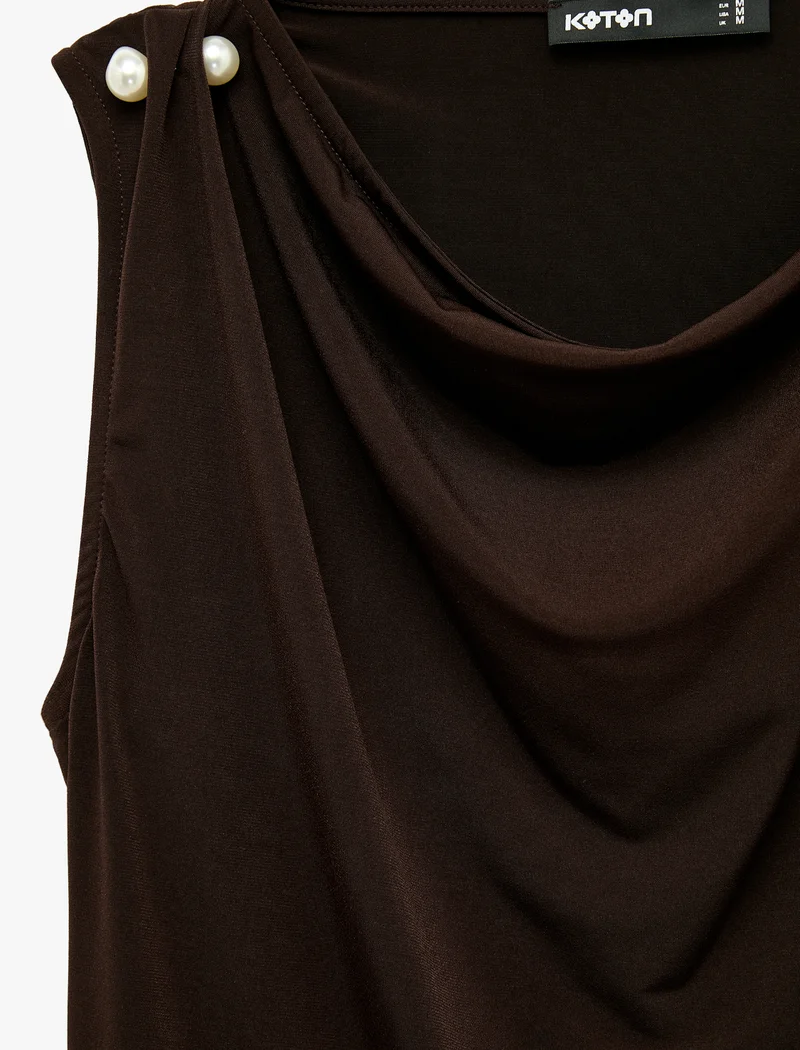 Koton  Cowl Neck Blouse for Women | Best Price UAE
