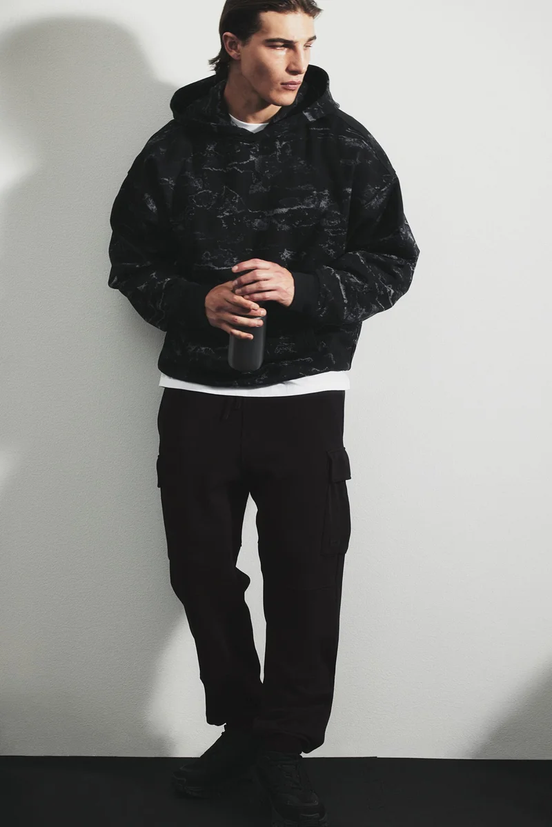 H&M DryMove™ Cotton cargo joggers