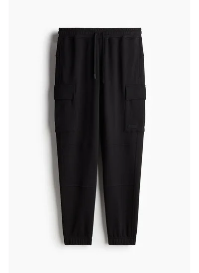 H&M DryMove™ Cotton cargo joggers