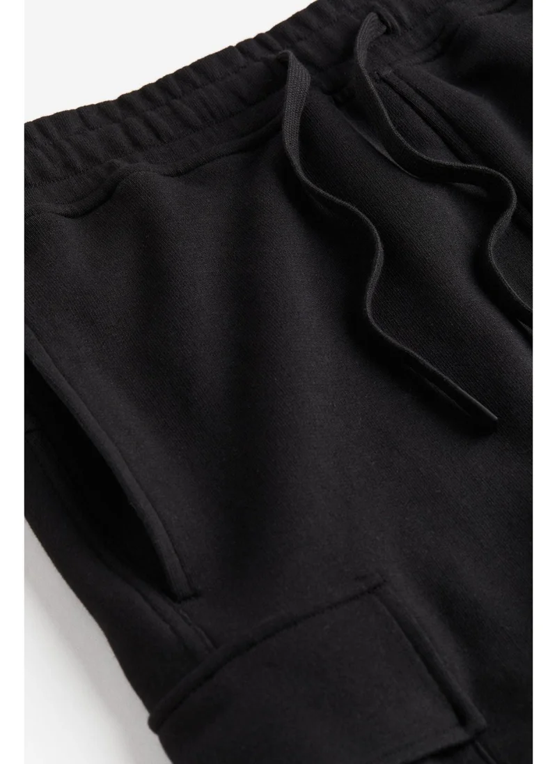 H&M DryMove™ Cotton cargo joggers
