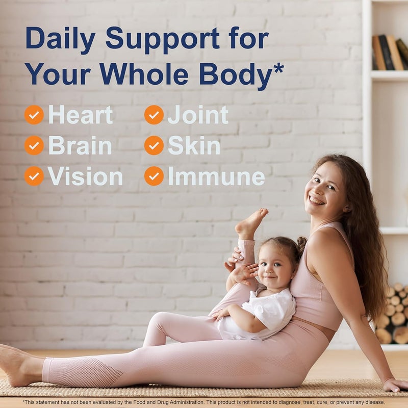 Carlson  Salmon Oil 500 mg Omega3s Norwegian Heart Brain  Joint Health 300 Softgels - Image 3