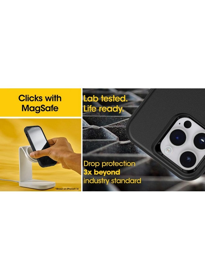 Otterbox OtterBox iPhone 15 Pro Commuter Series Case - MagSafe Edition - Black, Slim & Tough, Pocket-Friendly, with Port Protection  - Image 5