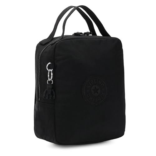 Kipling Womens Womens Lyla Bag Insulated Reusable Tote Tote Lunch Bag True Black Lunch Tote US - Image 3