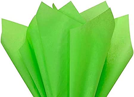 3A Featuretail Tissue Paper/Non Woven Fabric for Gift/Flowers Making and Bouquet Wrapping 24 Inch x 28 Inch (Green Tissue, 15 Sheets) - Image 4