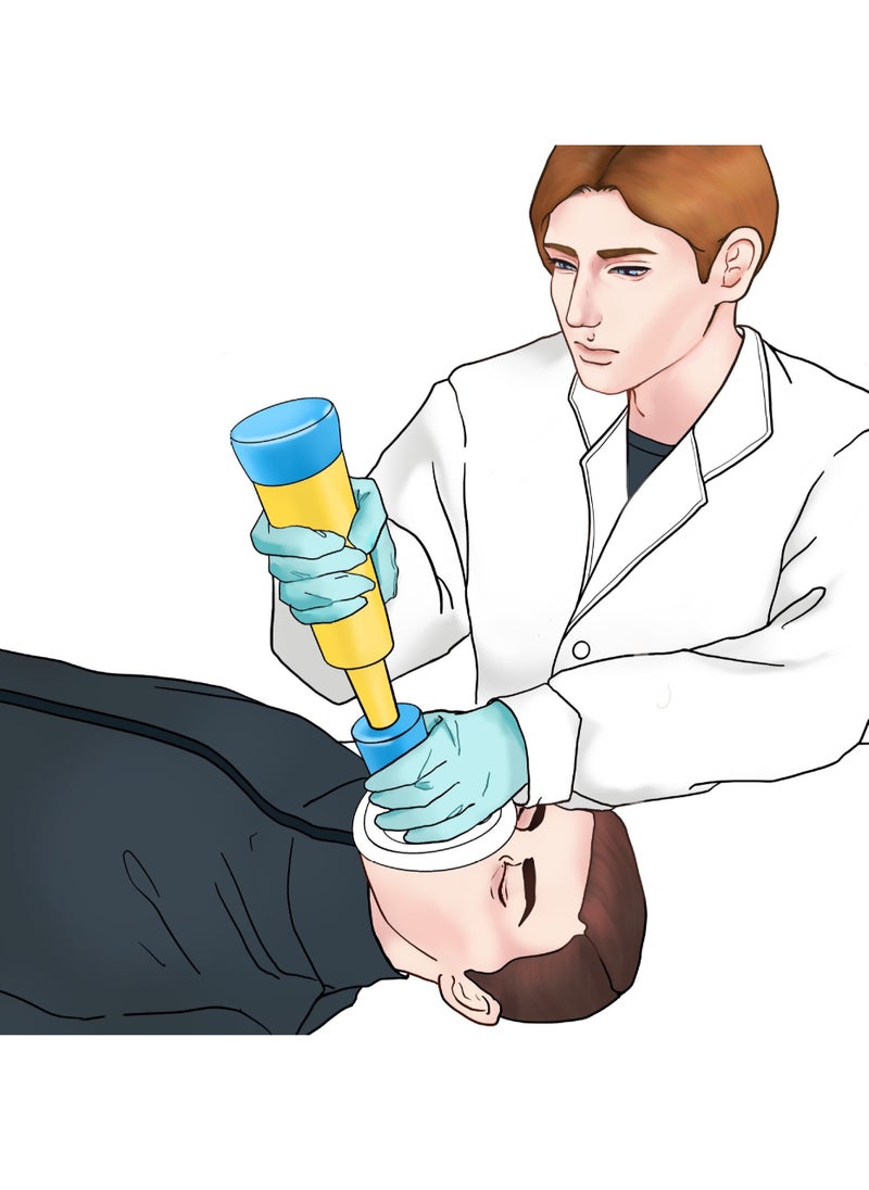 General - Respiratory Trainer Choking Emergency Rescue Mask Artificial Cardiopulmonary Device Choking Emergency Device (including 1 large and 1 small mask) - Image 1