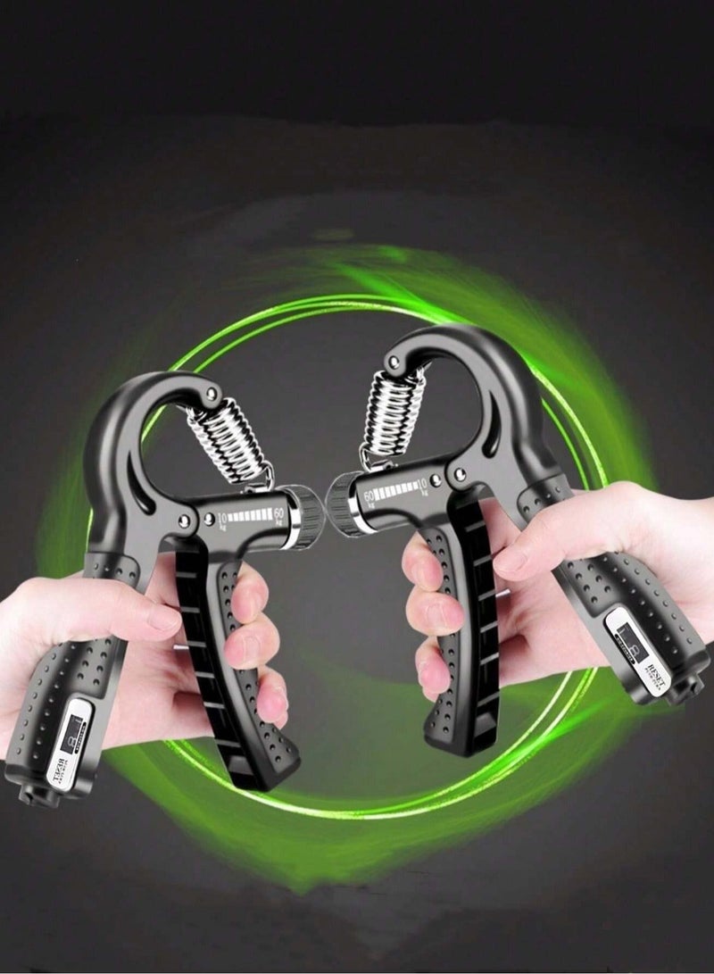 Adjustable Hand Grip Exerciser, Hand Grip Strengthener, Finger Strength Trainer, Sports Workout Device, Random Color - Image 3