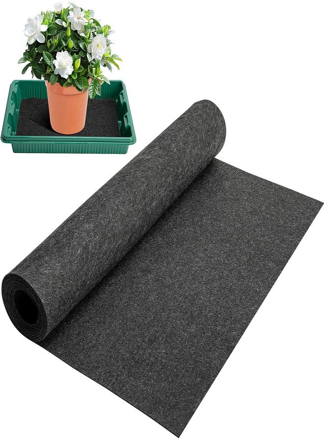 Adnee 9.2Ft x 25In Automatic Plant Watering Mat-3mm Thick Self Watering Capillary Mat-Felt Plant Water Wicking Mat for Seed Sprouting Hydroponics Potted Plants - Image 1