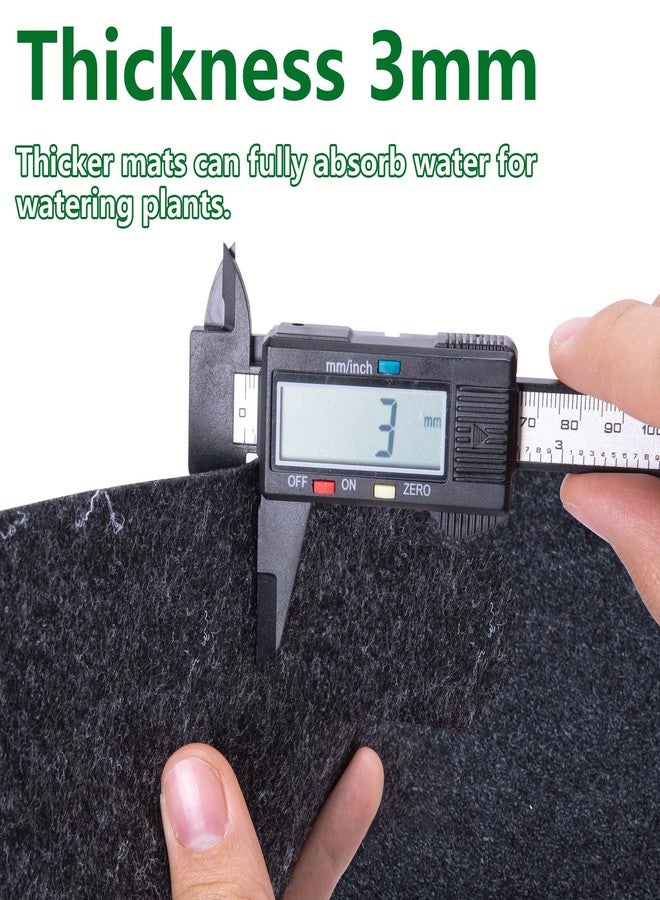 Adnee 9.2Ft x 25In Automatic Plant Watering Mat-3mm Thick Self Watering Capillary Mat-Felt Plant Water Wicking Mat for Seed Sprouting Hydroponics Potted Plants - Image 3
