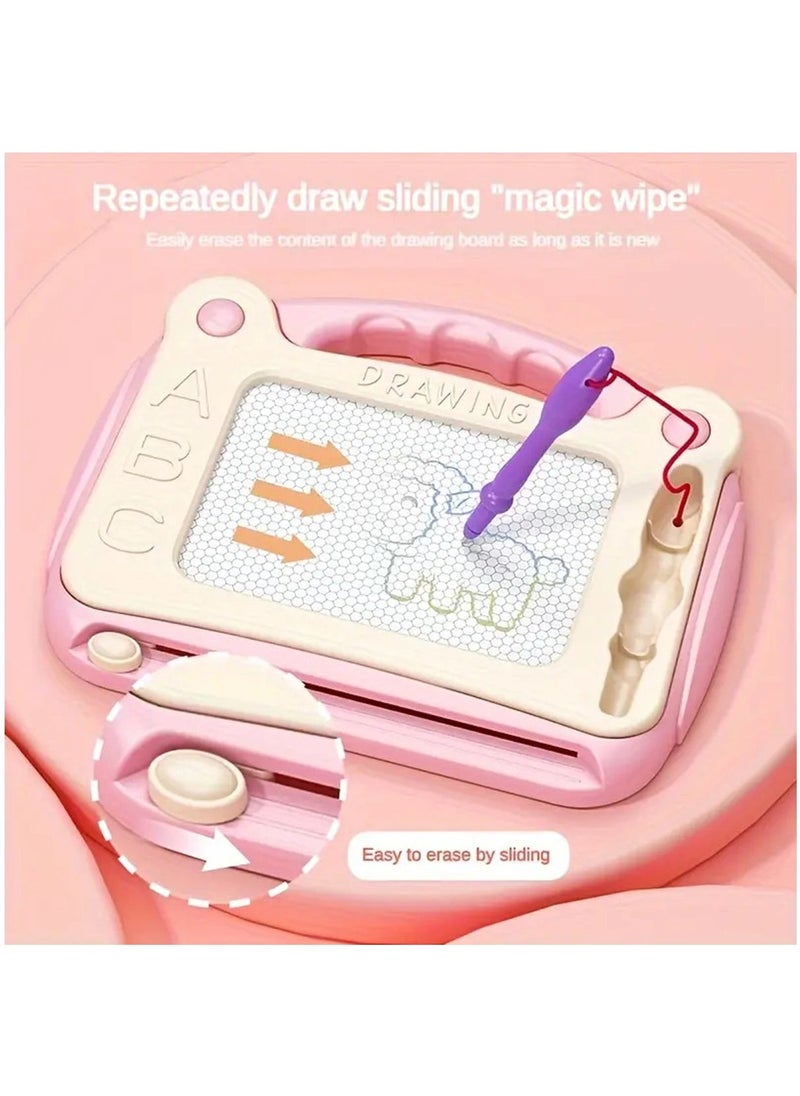 Hihonor Magnetic Drawing Board for Toddlers 1-3，Toys for 2 Year Old Boy，Writing Tablet Doodle Board for Toddlers 1-3，Kids Travel Learning Toys，First Birthday for Girls(Green)  - Image 3