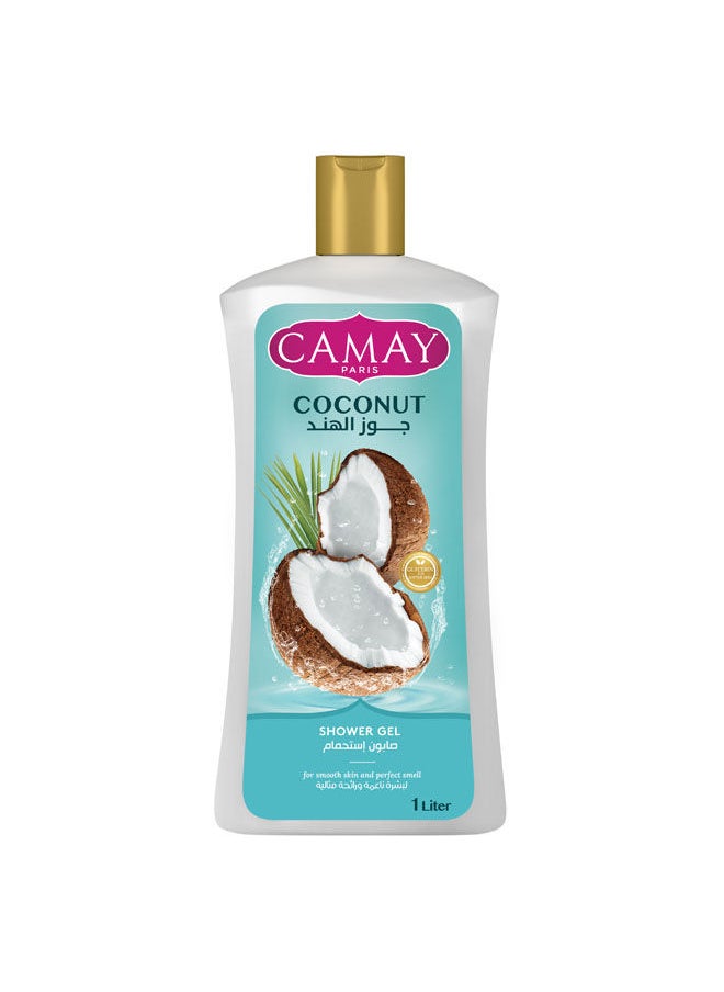 Shower Gel Coconut with Glycerine For Softer & Fragranced Skin 