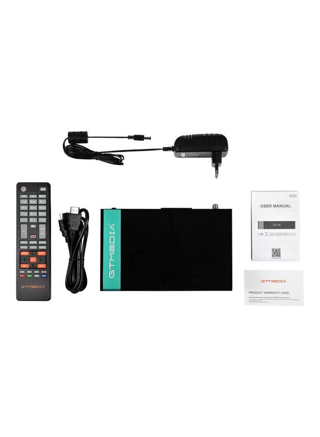 NIBEMINENT GTMEDIA Digital Signal Receiver Set Top Box V8X Black  - Image 1