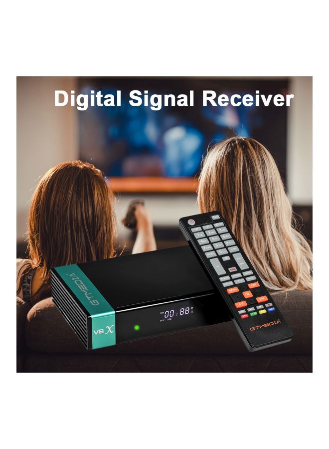 NIBEMINENT GTMEDIA Digital Signal Receiver Set Top Box V8X Black  - Image 2