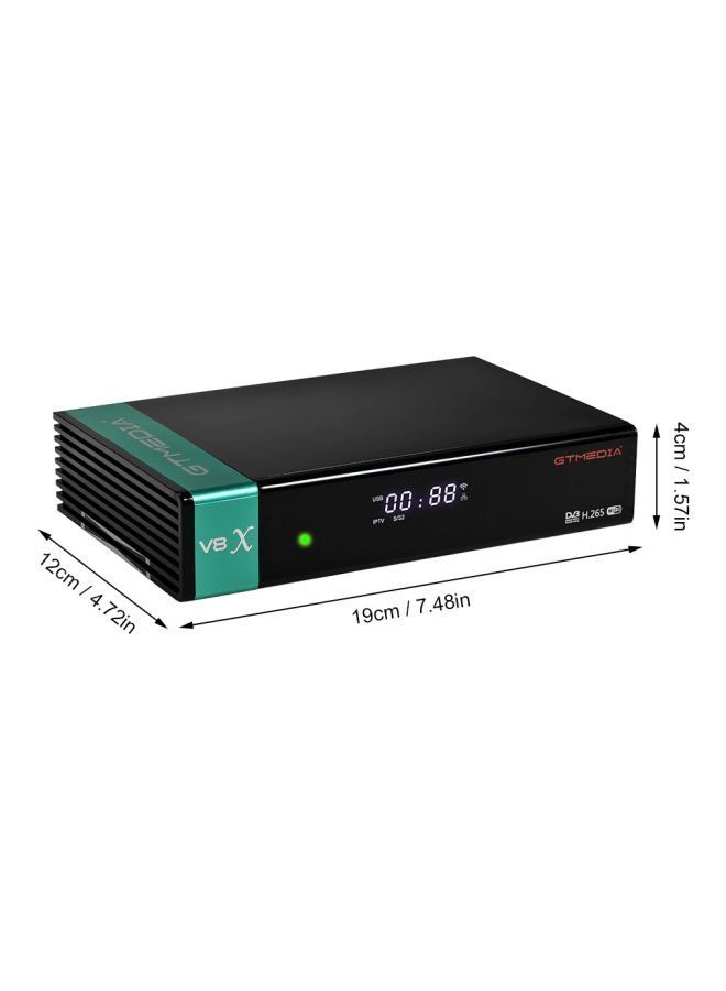 NIBEMINENT GTMEDIA Digital Signal Receiver Set Top Box V8X Black  - Image 4