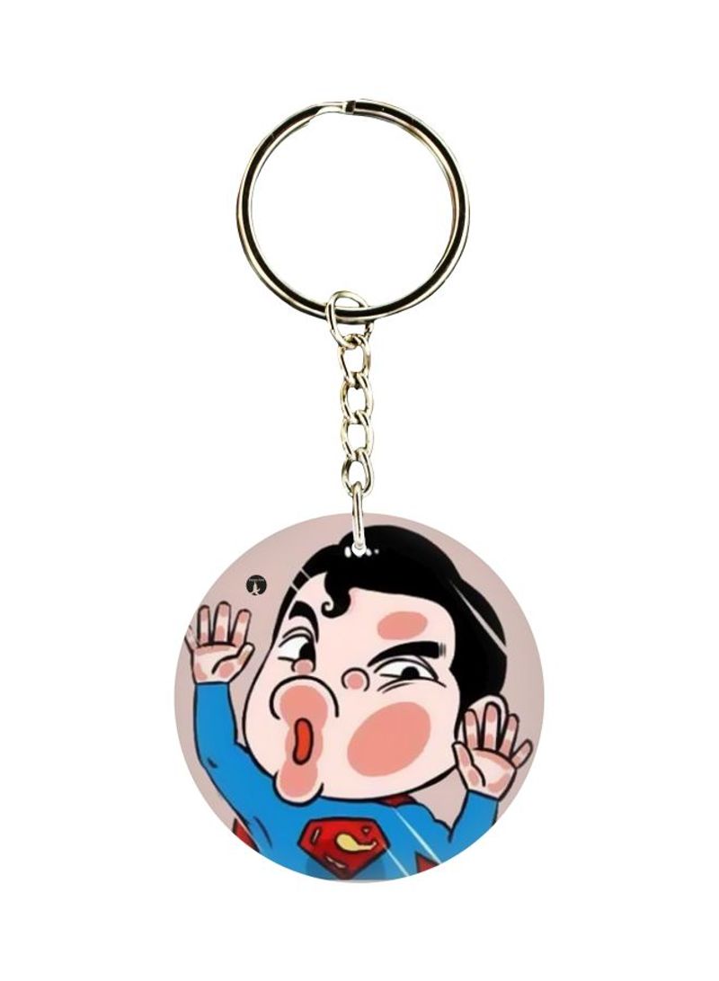 Cartoon Printed Keychain