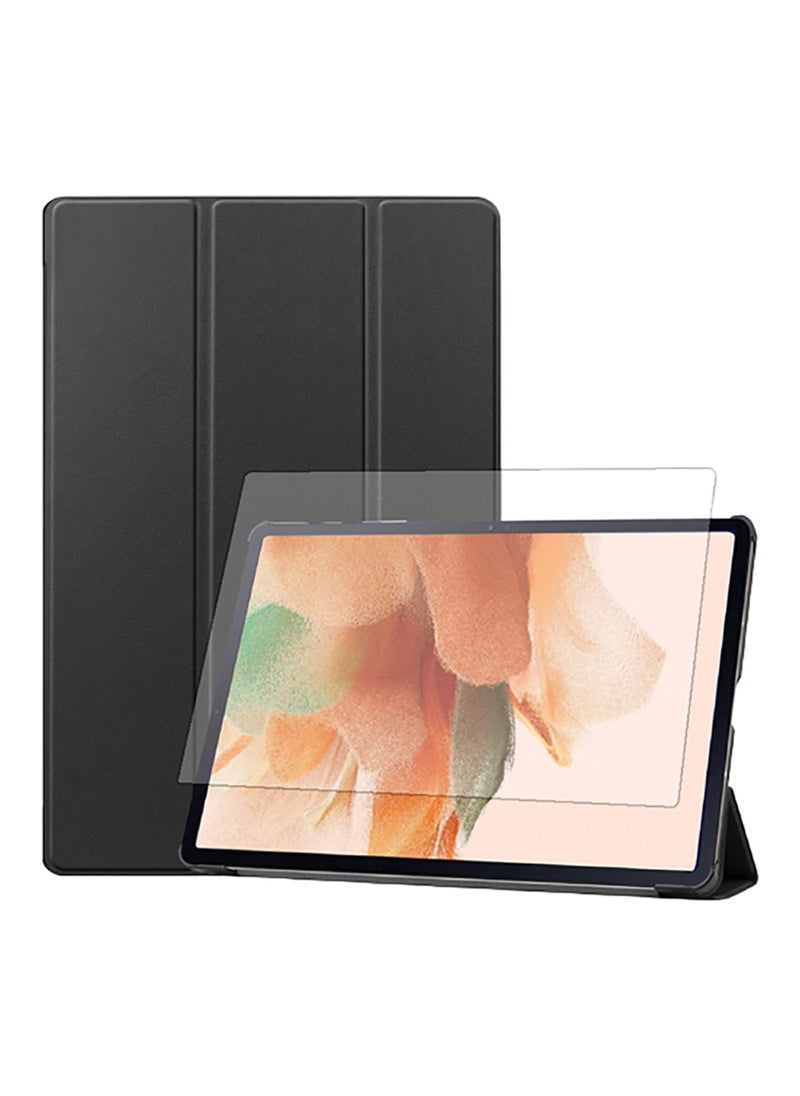 Max & Max - Max & Max Case With Screen Protector Black Samsung Galaxy Tab A9 Plus - Image 1