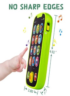 HISTOYE Baby Toy Phone for 1 2 Year Old Boy Girl Fake Phone Toys with Music Baby Cell Phone Toys 6 to 12 Months Light Up Play Phone for Babies Kids Toddlers Educational Learning Toys Gifts - pzsku/Z4B2C1983423F9FAB1E17Z/45/_/1686915576/74a5ddad-a587-49bc-bd73-79a23ea388a8