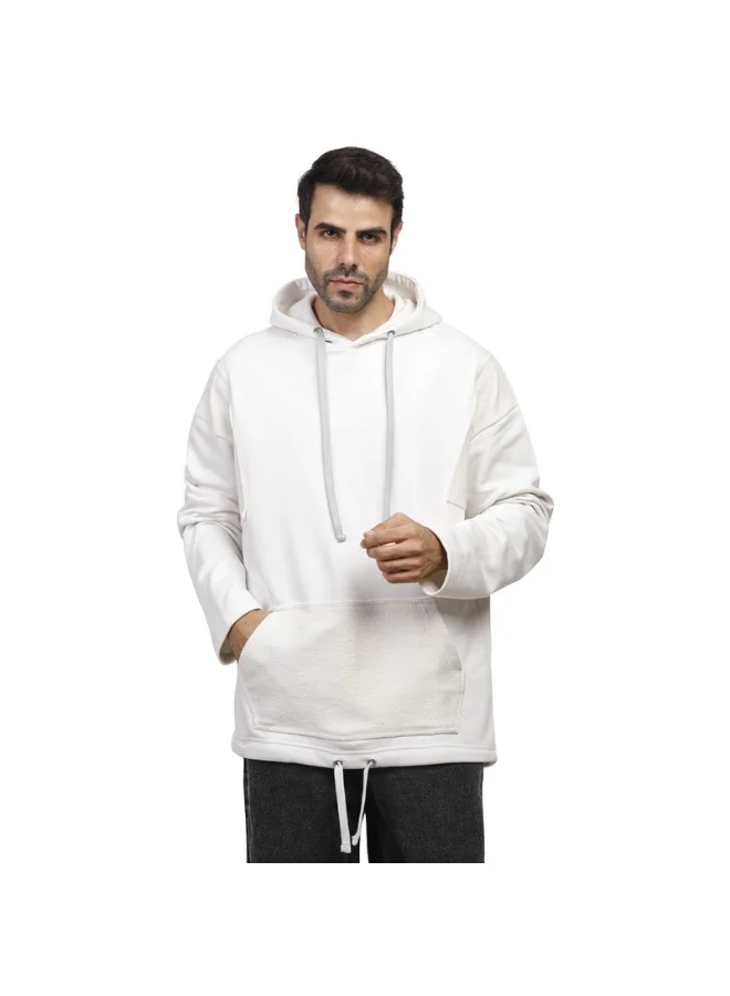 Coup Coup Mens - Plain Hooded Sweatshirt With Long Sleeves