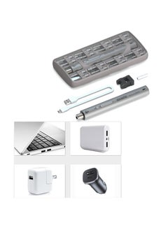 Captaintech 3.7 Cordless Screwdriver Electric Screwdriver Set USB Fast Charging Repair Power Tools With LED Light 2000mah, With Led Light  - Image 2