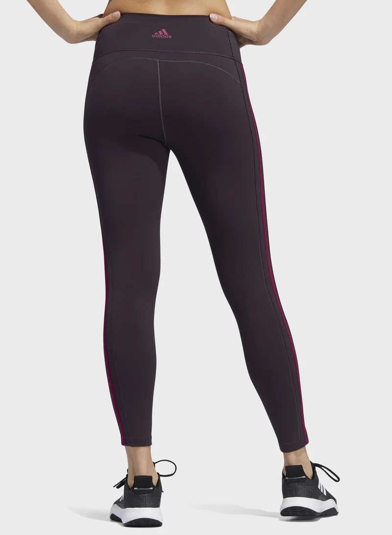 Adidas 3 Stripe 7/8 Tights