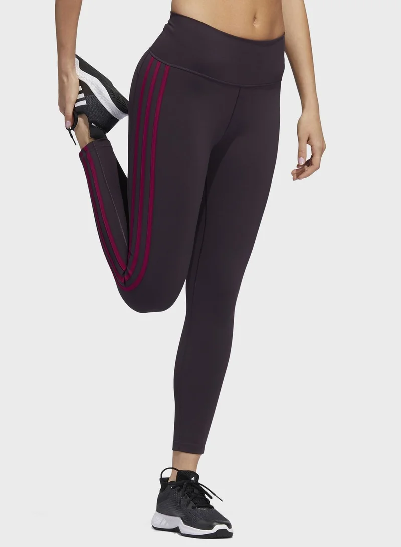 Adidas 3 Stripe 7/8 Tights