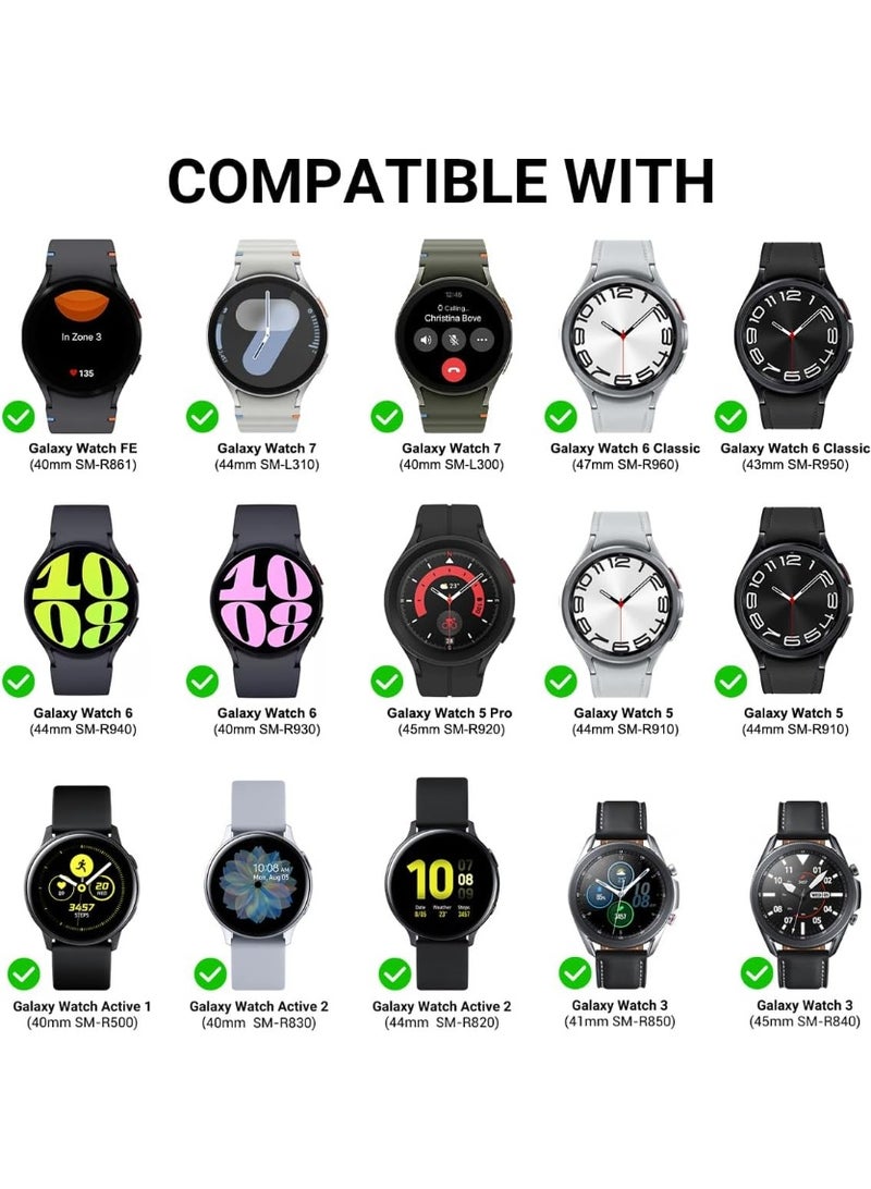 ESCASE USB-C Charging Cable for Samsung Galaxy Watch, compatible with Galaxy Watch 8/7/6/5/4/3, Watch 8/7/6/5/4 Classic, Ultra 8/7, Watch 5 Pro, and Active 1/2. 1 meter, blac - Image 2