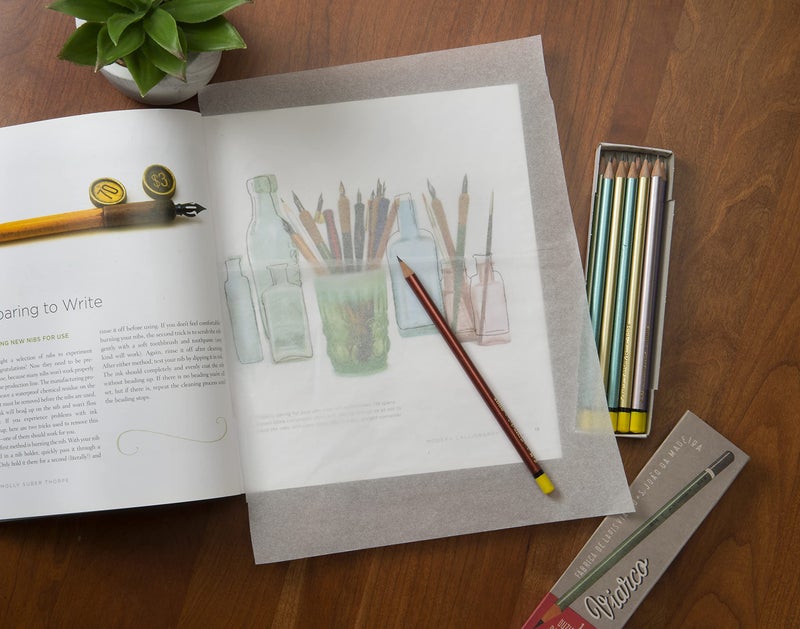 Bienfang لفافة ورق رسم وتتبع بينفانغ، أبيض، 12 بوصة × 20 ياردة - للرسم، التتبع، التخطيط، نمط الخياطة - Image 4