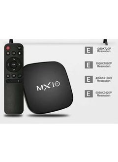 MX10 Android 13 TV Box 4K 3D Smart IPTV Box with 2.4G/5G WiFi – Ultimate Streaming Device for TV, Movies, Live Channels, and More – High-Quality Performance for Entertainment  - Image 2