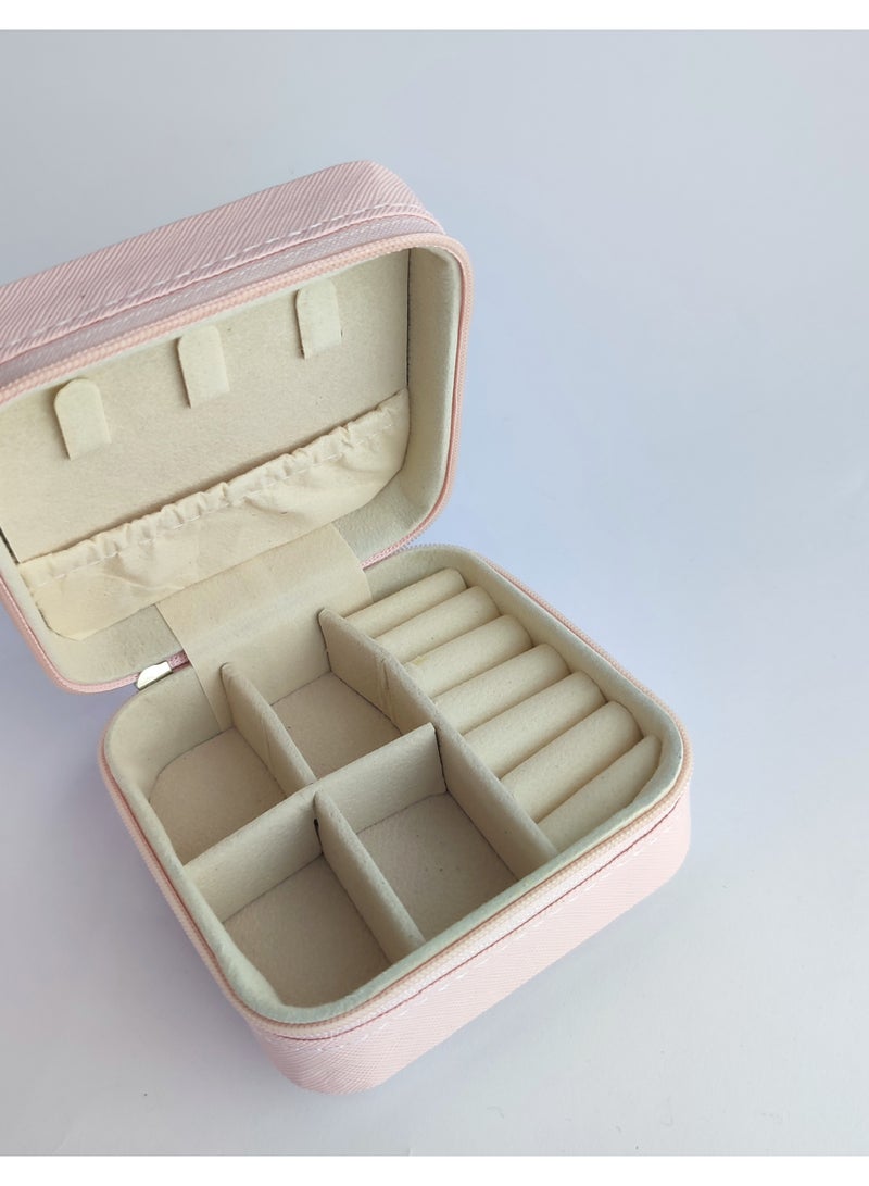 علبة منظم إكسسوارات بسوستة – حجم مناسب للسفر والرحلات - Image 5