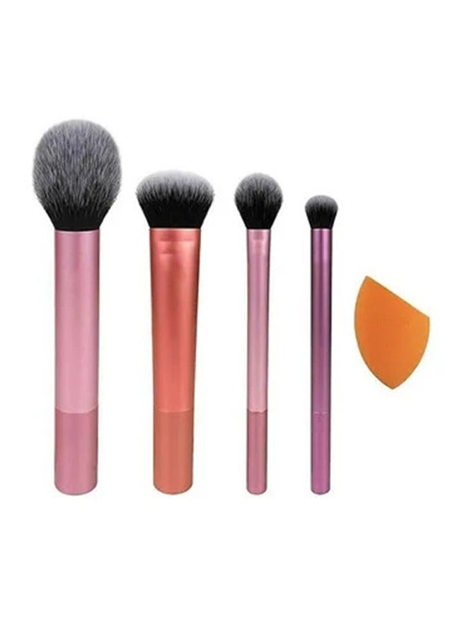 Generic Multi-functional Brush Set in a Variety of Colors for Everyday Use. 