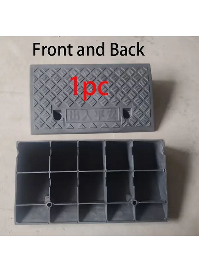 Heavy Duty Portable Step Ramp 19 69 Inch Non Slip Surface for Elderly Mobility Aid - Image 1