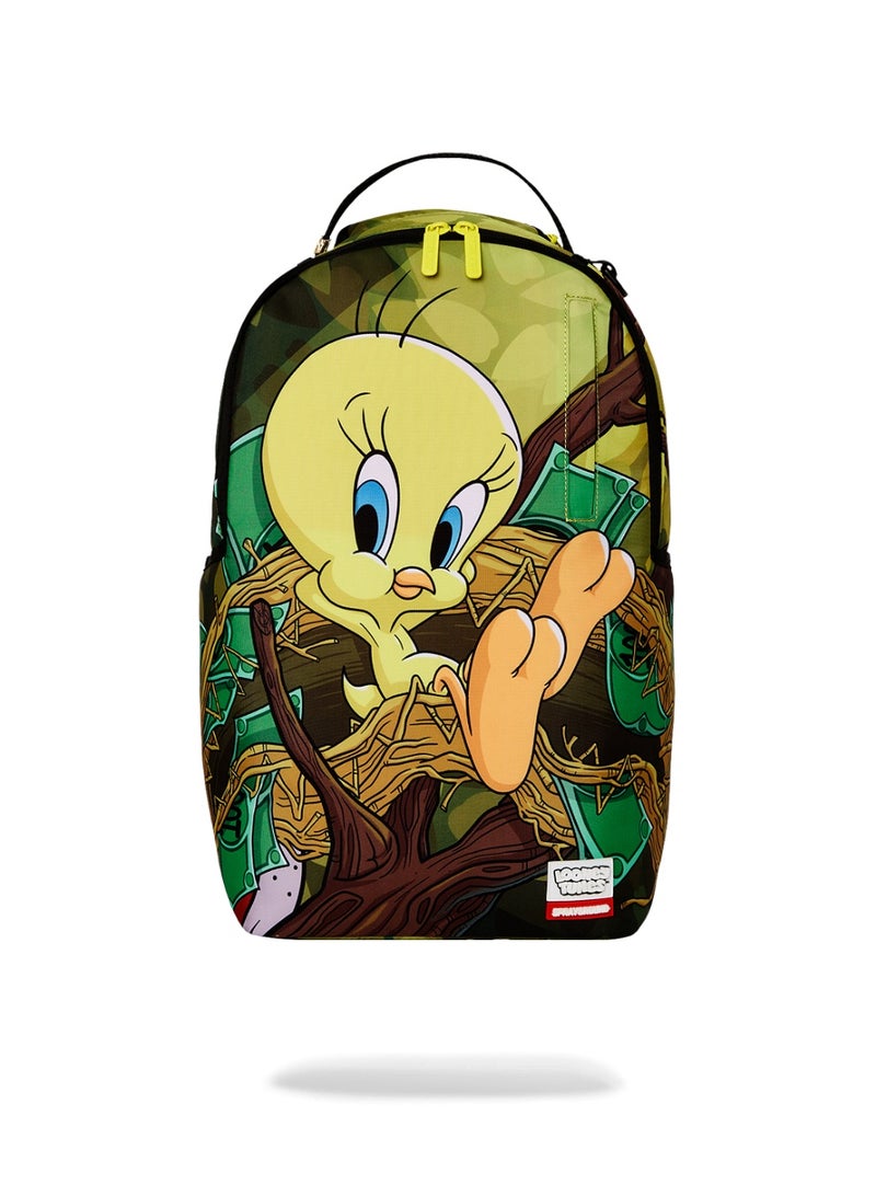 SPRAYGROUND LOONEY TUNES TWEETY MONEY NEST SHARK DLXR BACKPACK - Image 1