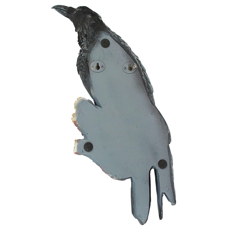 Design Toscano The Raven's Perch Gothic Decor Wall Sculpture, Single - Image 4