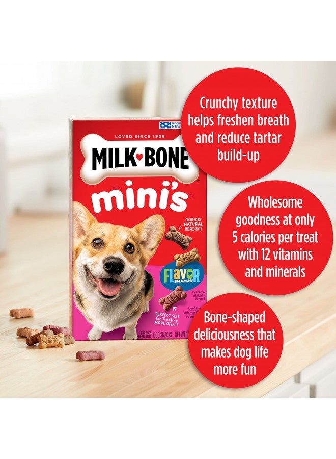 MILK-BONE Milk-Bone Flavor Snacks Dog Biscuits, Mini Crunchy Dog Treats, 36 Ounce  - Image 2
