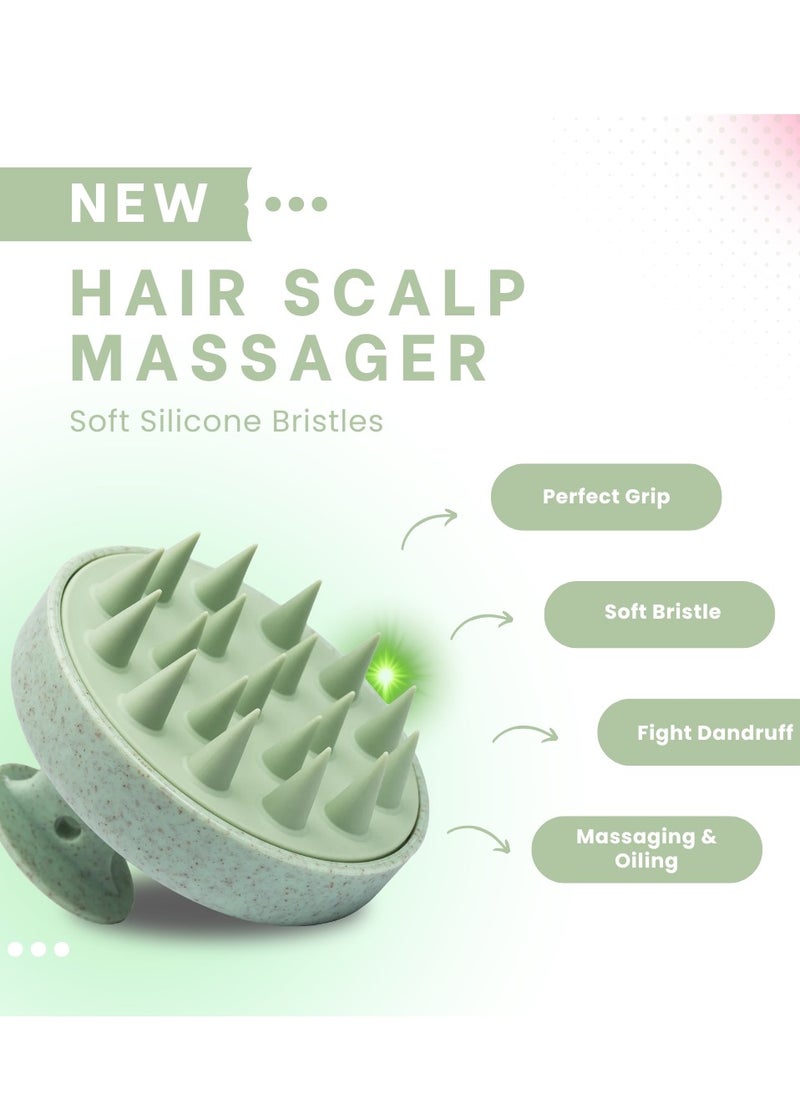 Hair Massager Shampoo Brush Hair Scalp Massager Brush with Soft Bristles Scalp Scrubber Dandruff Brush for Scalp Care and Hair Growth Shower Hair Scalp Scrubber Comb Soft Silicone Comb - pzsku/Z4B2CF589BFA28C8C71B1Z/45/_/1730711143/984ebbf4-630c-408e-97af-e5b380c45790