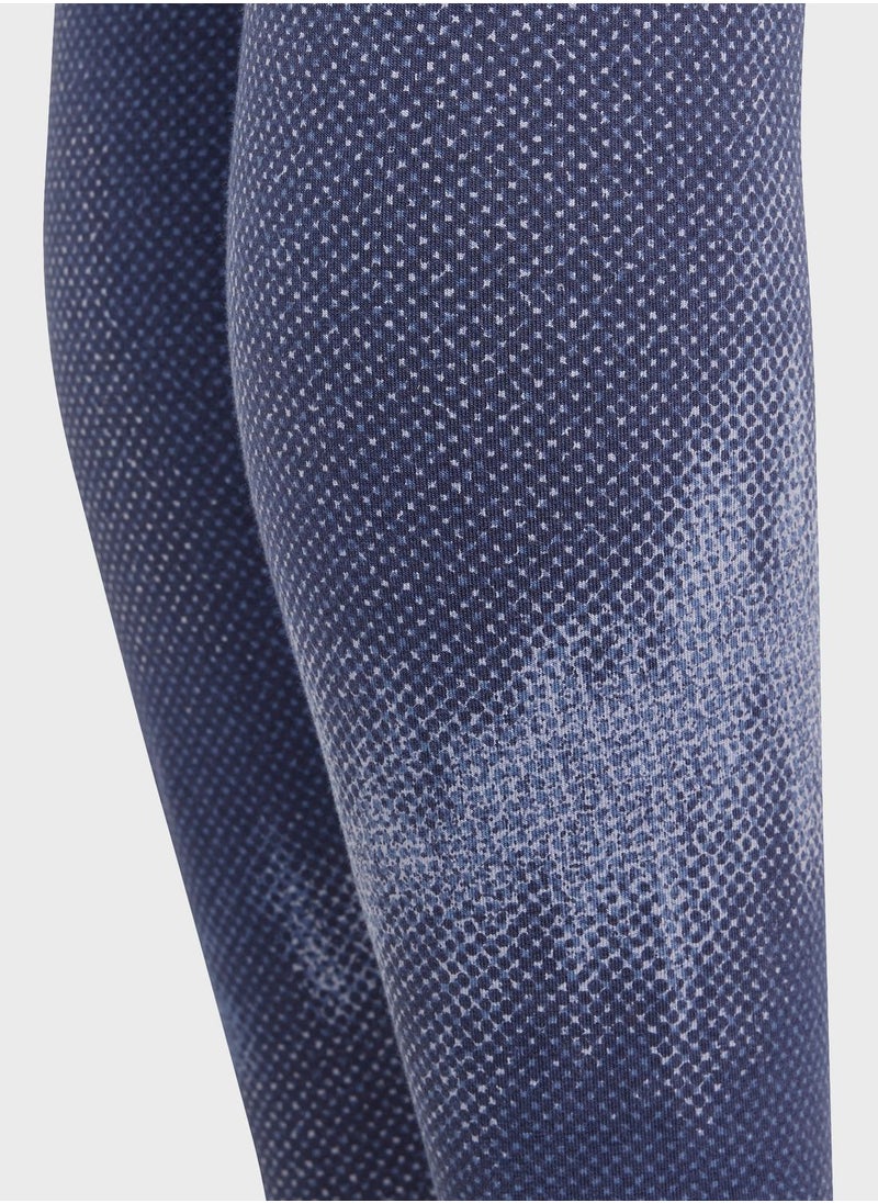 Adidas - 7/8 Future Icons All Over Printed Leggings - Image 1
