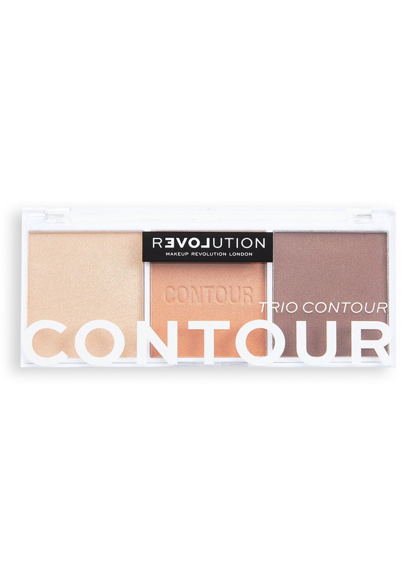 REVOLUTION - Trio Contour Palette Bronze Sugar - Image 1