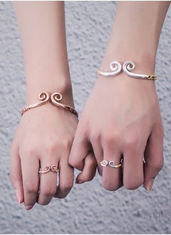 Hanghaijia Unisex Vintage Monkey King Wukong Tightening Spell true love forever Bracelet  - Image 5