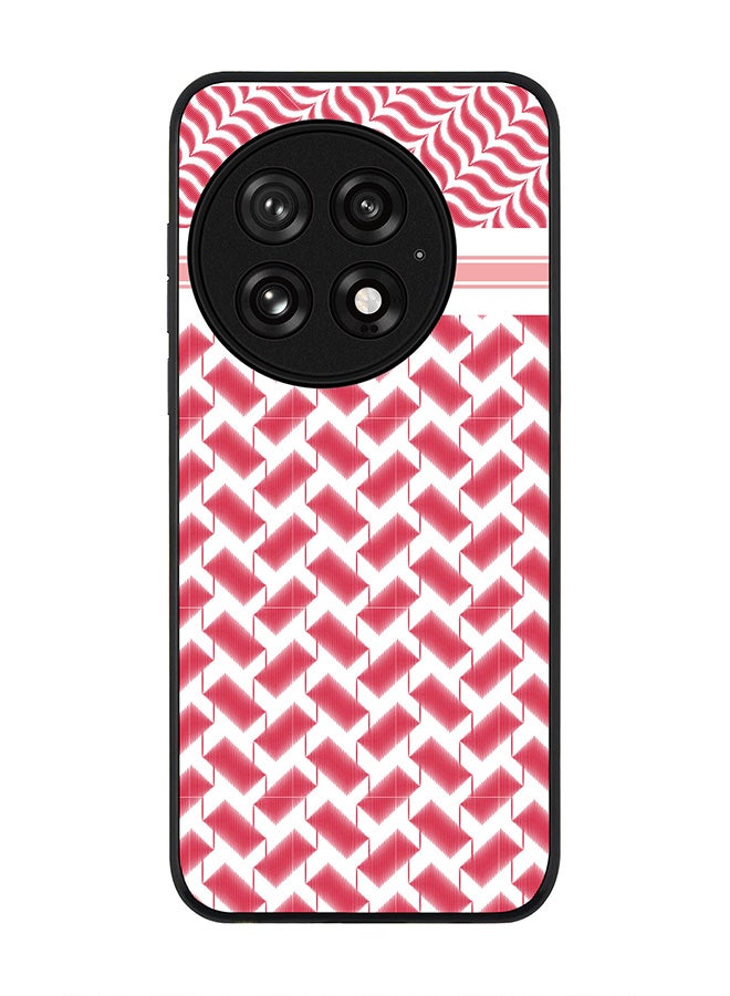 Stylizedd For OnePlus 13 5G Case,Slim fit Camera Protection, Shockproof Thin Phone cover  - Shemag (Red) - Image 1