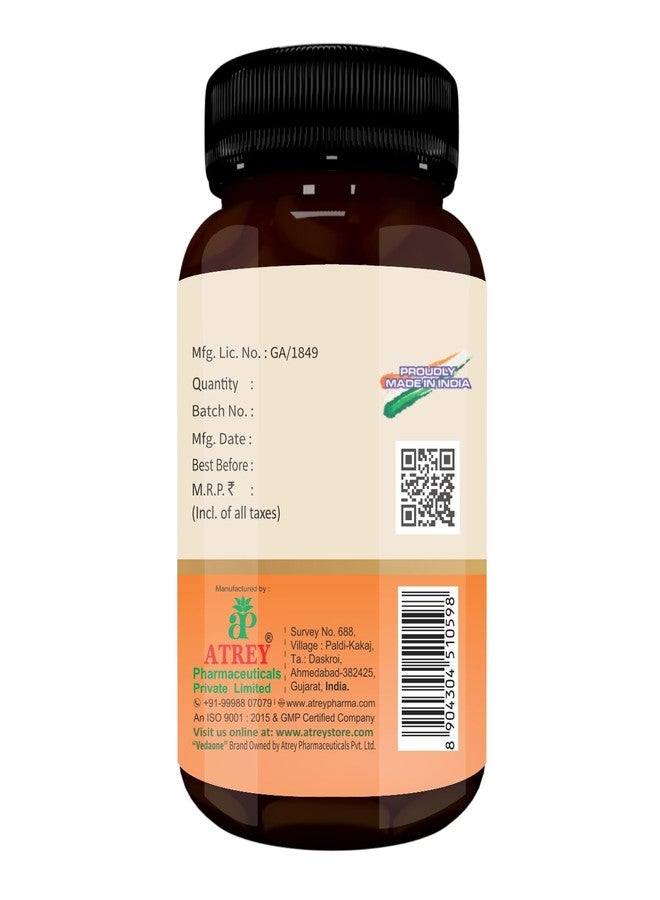 Vedaone USDA Organic Arjuna - 60 Tablet, For Healthy Heart Cardiac Wellness (Pack of 1) - Image 3