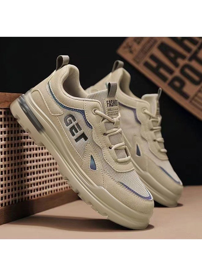 Get Summer  Classic Men Works Shoes Summer Mesh Breathable Sneakers Outdoor Male Casual Shoe Non-slip Sports Running Shoes Tenis - Image 1