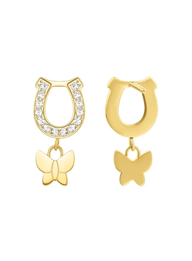 شيروتي 1881 Carlotta Gold Plated Crystals Earrings for Women
