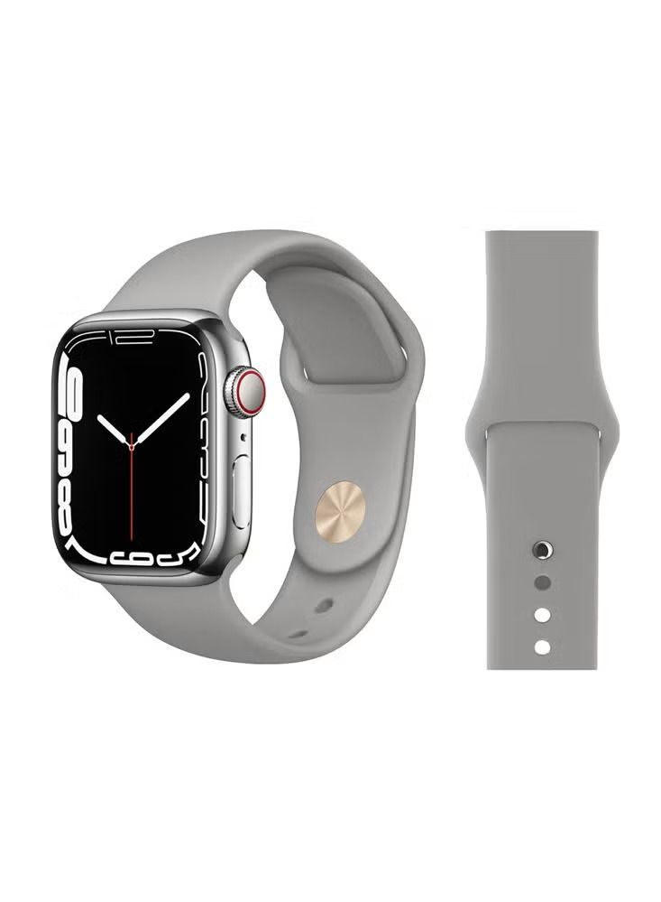 Zaboon Solid Silicone Replacement Band For Apple Watch 41/40/38mm Series 7/6/5/4/SE - Image 1