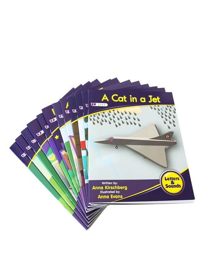 Junior Learning Phonics Readers Fiction Learning Set 5.51" x 6.69" - Image 3