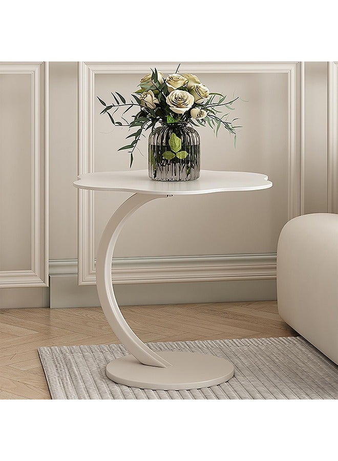 Beauenty Cloud Flower Shaped C-Shaped Coffee Table Sofa Side Table End Table For Living Room Bedroom - Image 2
