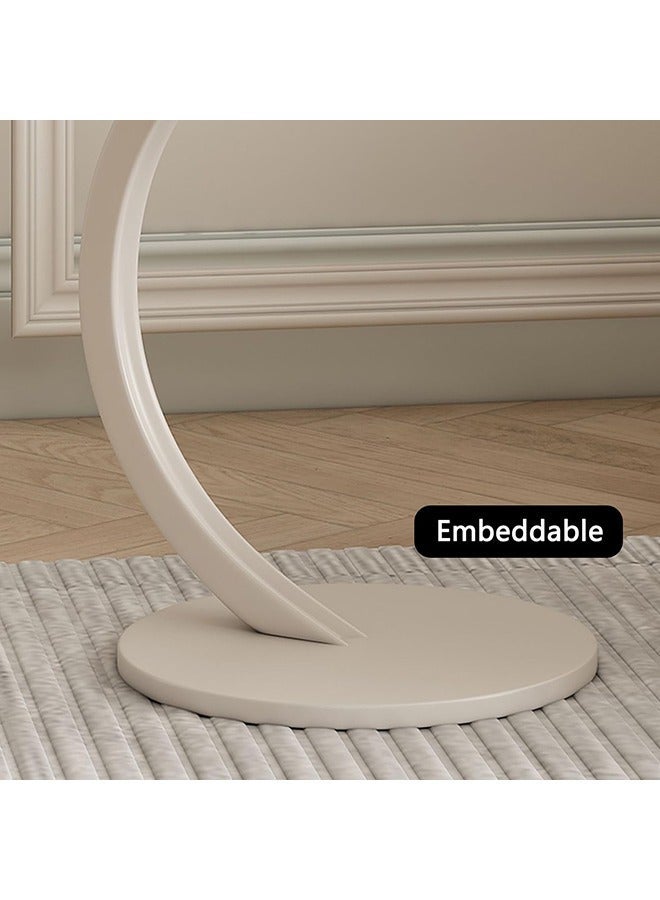 Beauenty Cloud Flower Shaped C-Shaped Coffee Table Sofa Side Table End Table For Living Room Bedroom - Image 4