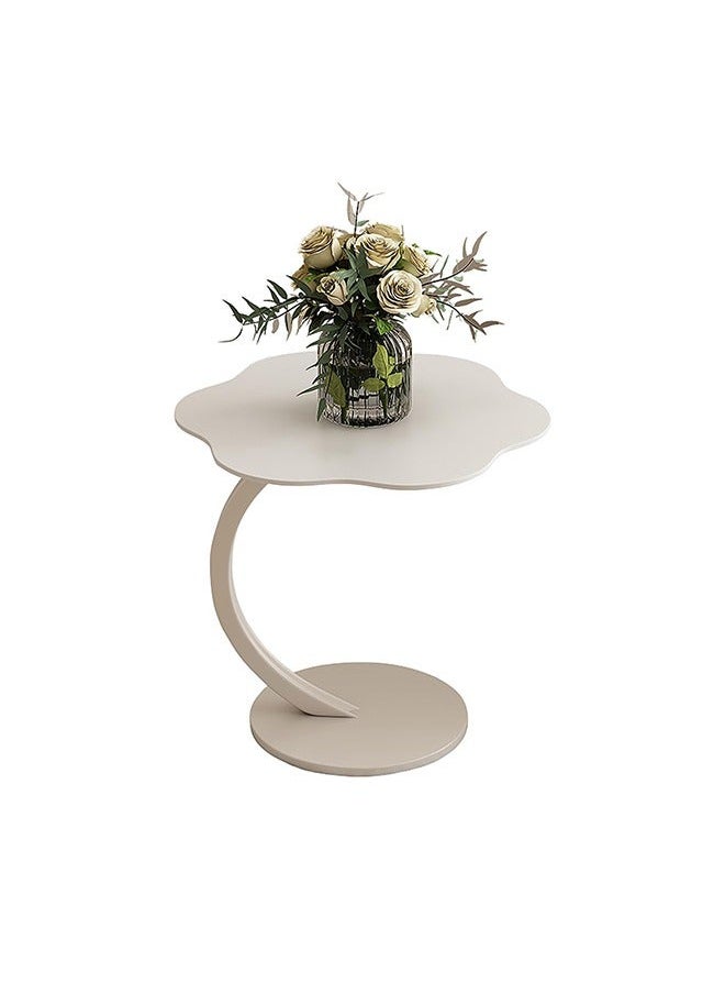 Beauenty - Cloud Flower Shaped C-Shaped Coffee Table Sofa Side Table End Table For Living Room Bedroom - Image 1