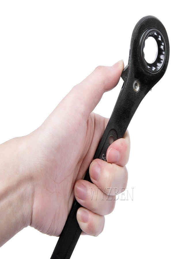 WYZBEN 3/4" x 7/8" DR. Dual Socket Spud Ratchet Wrench Handle for Aligning Bolts NEW - Image 5